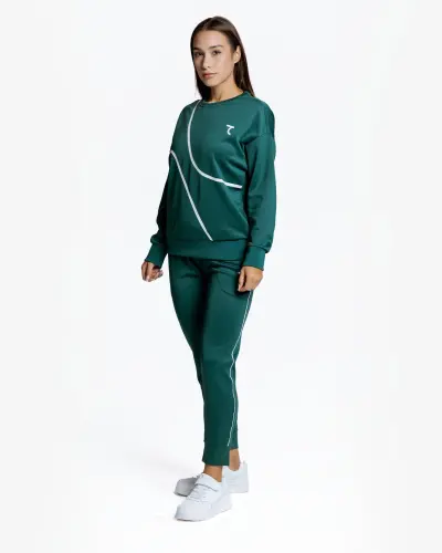 Sweatshirt - DARK GREEN - 10