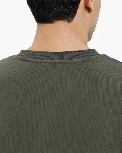 Sweatshirt - DARK KHAKI - 10