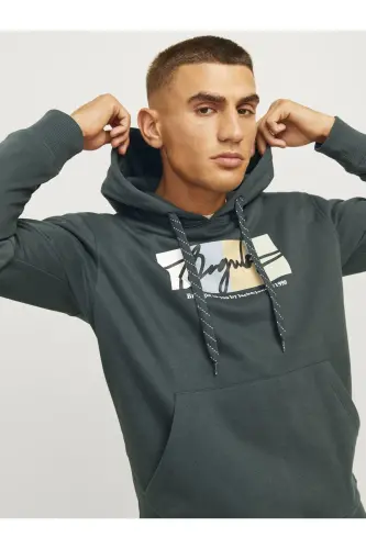 Sweatshirt - Gri - Orman Nehri - 7