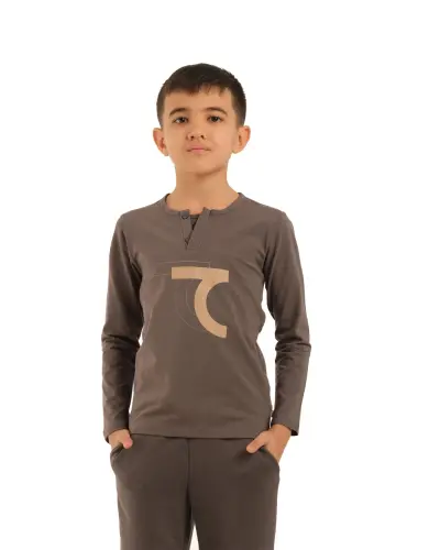 Sweatshirt - KHAKI - 3