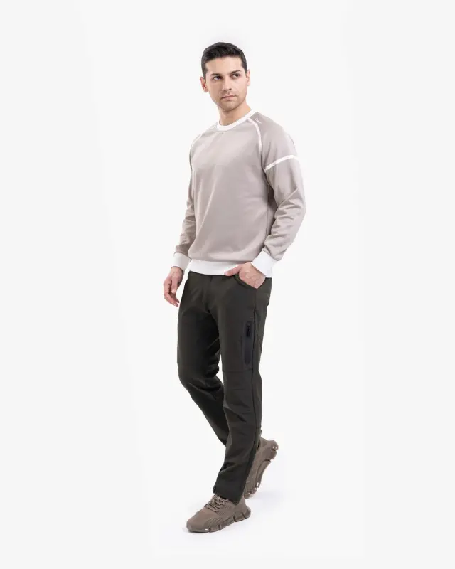 Sweatshirt Oversize - BEIGE - 3