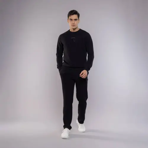 Sweatshirt - ЧЕРНЫЙ - 1