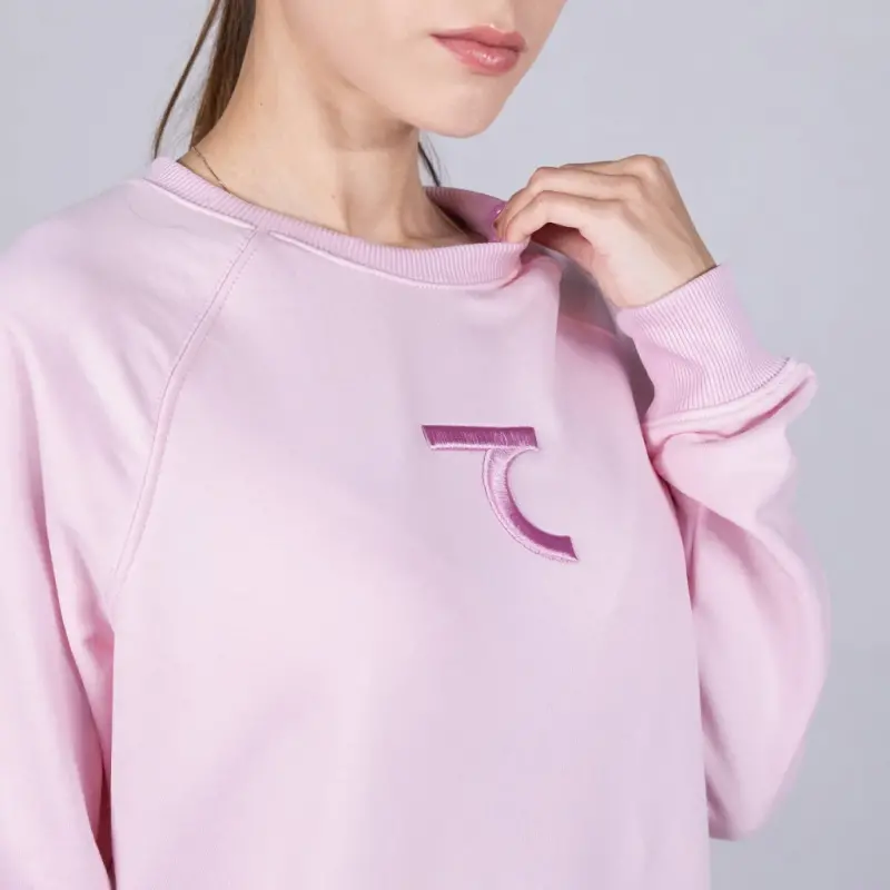 Sweatshirt - SVETLO-ROZOVYY - 5