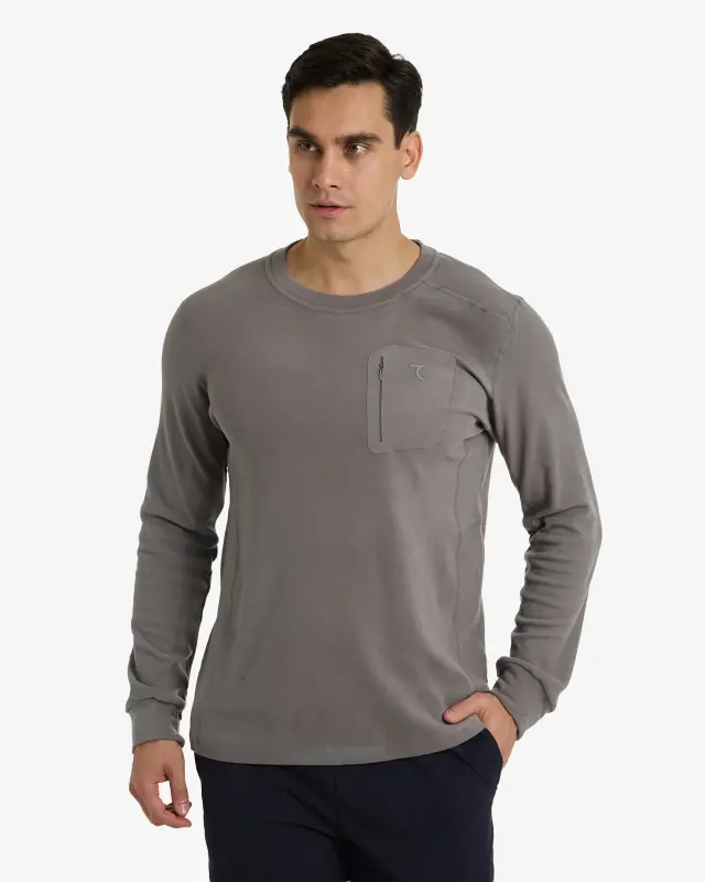 Sweatshirt - СЕРЫЙ - 7SABER