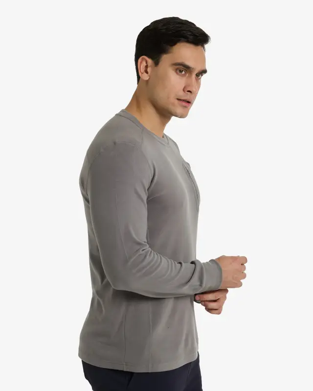 Sweatshirt - СЕРЫЙ - 3