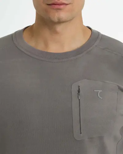 Sweatshirt - СЕРЫЙ - 7