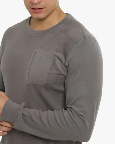 Sweatshirt - СЕРЫЙ - 9