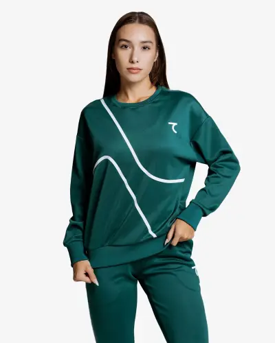 Sweatshirt - TO‘Q YASHIL - 4