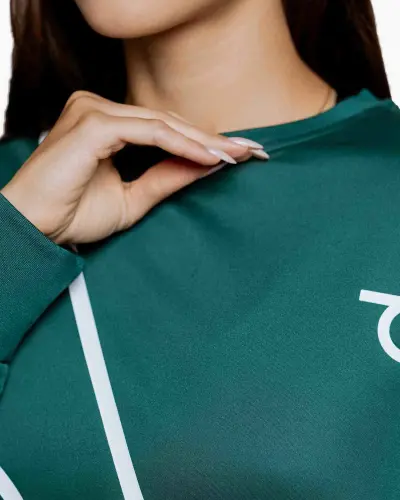 Sweatshirt - TO'Q YASHIL - 7SABER (1)