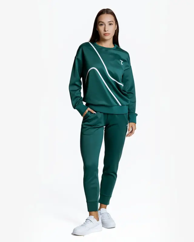 Sweatshirt - TO'Q YASHIL - 9