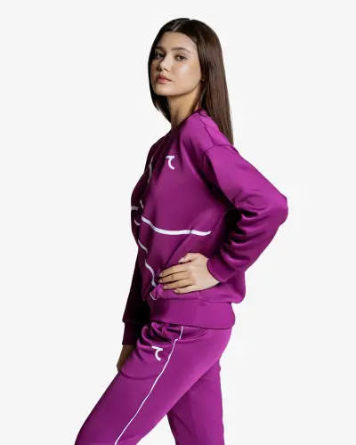 Sweatshirt - VIOLET - 8