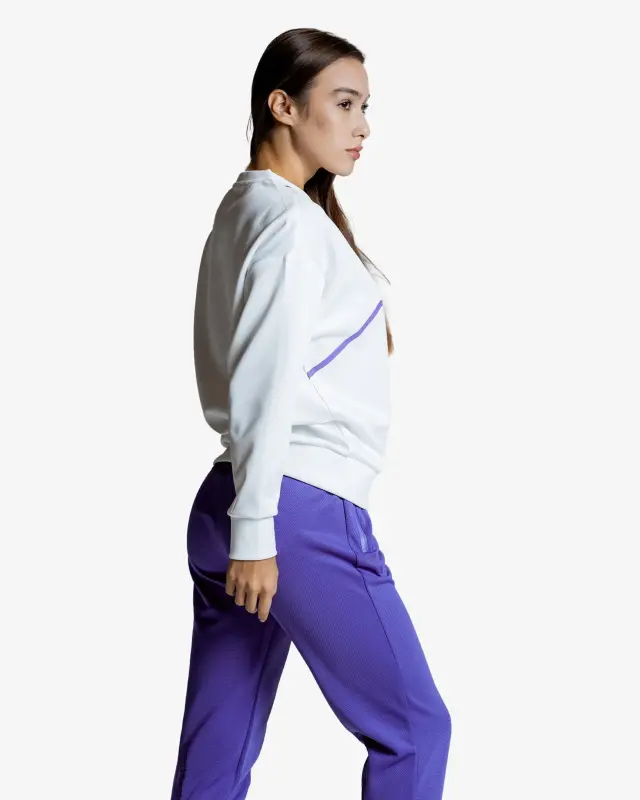 Sweatshirt - WHITE - 1