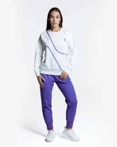 Sweatshirt - WHITE - 7SABER (1)