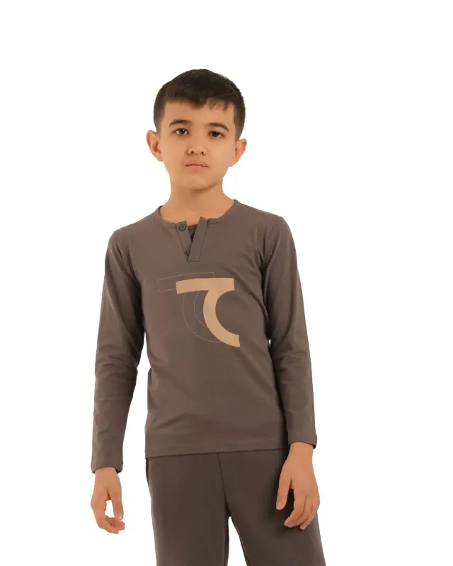 Sweatshirt - XAKI - 7SABER