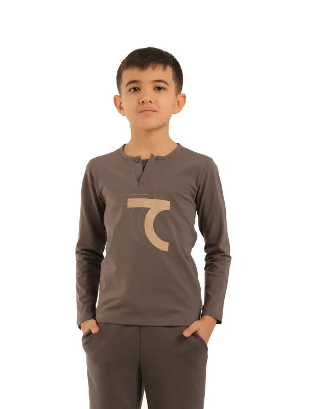 Sweatshirt - XAKI - 3