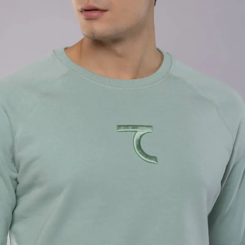 Sweatshirt - Yashil - 5