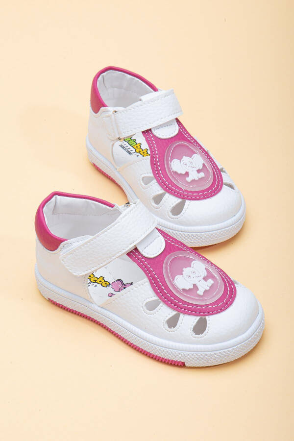 Sweetbaby Side Open Velcro Pink Girl First Step Baby - 1