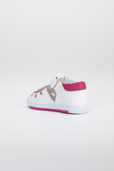Sweetbaby Side Open Velcro Pink Girl First Step Baby - 4