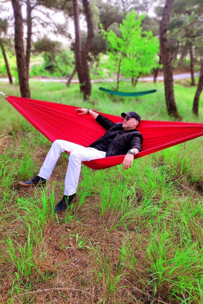 Swing Hammock Camping Hammock Picnic Hammock Garden Balcony Camping Outdoor Hunting Hunter Mountaineer Sports Hammock - 17