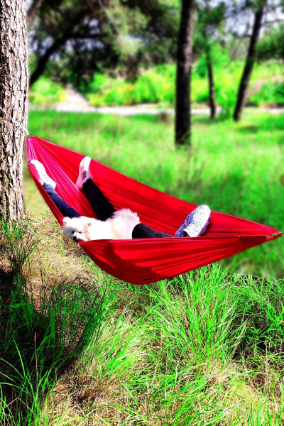 Swing Hammock Camping Hammock Picnic Hammock Garden Balcony Camping Outdoor Hunting Hunter Mountaineer Sports Hammock - 30