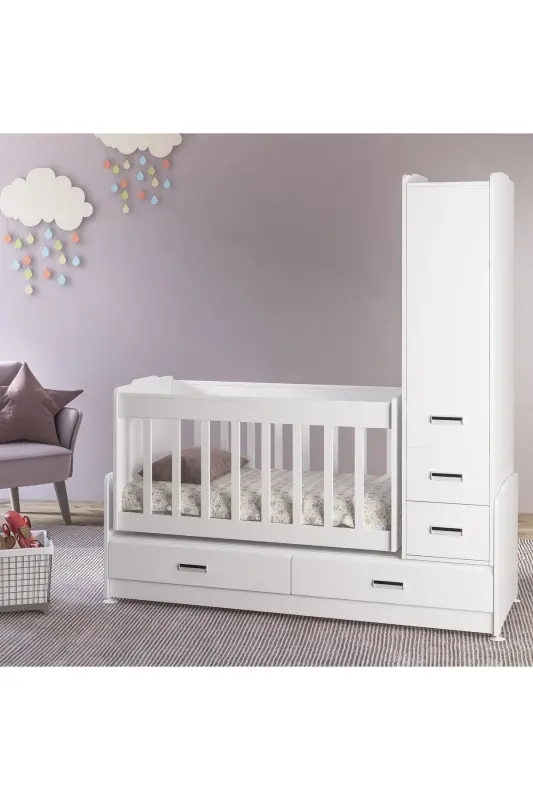 SWING SW 262 CRIB WITH CUPBOARD - 1