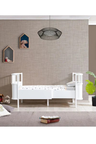 Swinging MDF Crib, Bella Growing Crib 90x120 - Bella Bed 90x190 - 5
