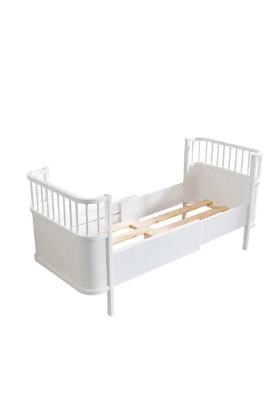 Swinging MDF Crib, Bella Growing Crib 90x120 - Bella Bed 90x190 - 7