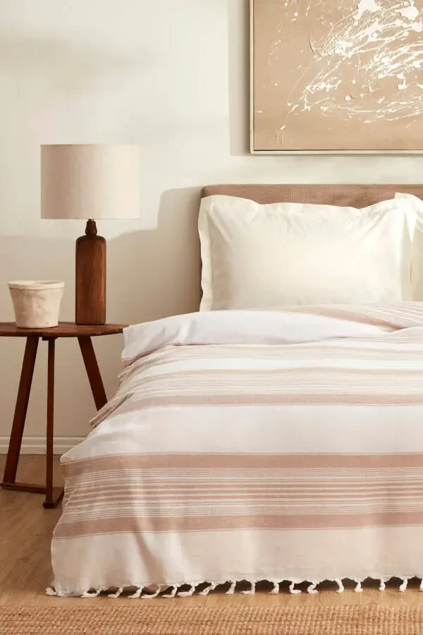 Sword Double Peshtemal Pique Beige - 6