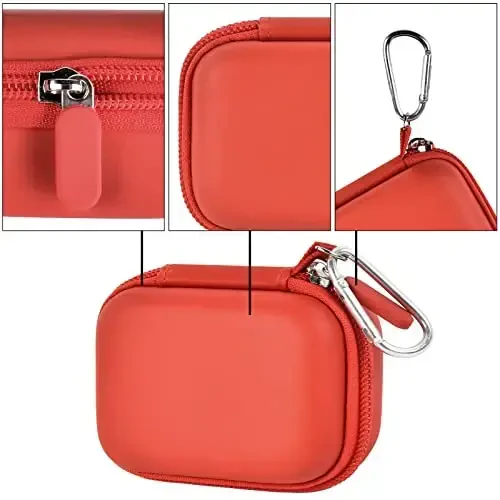 Portable Charger Power Bank Case for Swyop/for Feob/for Charmast/for JEJILL/for LanLuk/for VEGER/for iWALK/for Taegila/for Kuulaa and More Small Charging Battery Pack - Bag Only (Red) - 4