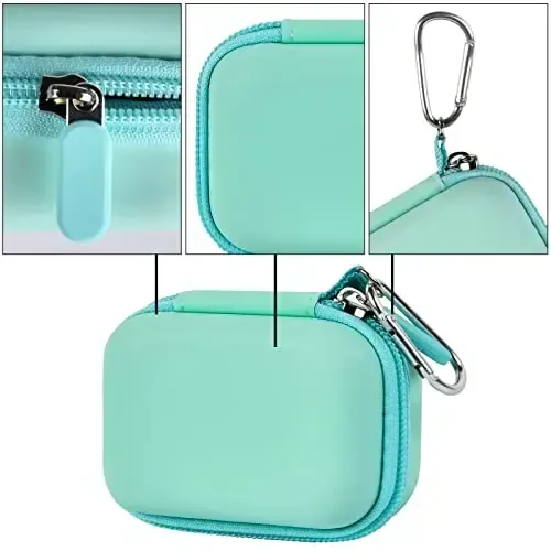 Portable Charger Power Bank Case for Swyop/for Feob/for Charmast/for JEJILL/for LanLuk/for VEGER/for iWALK/for Taegila/for Kuulaa and More Small Charging Battery Pack - Bag Only (Green) - 4