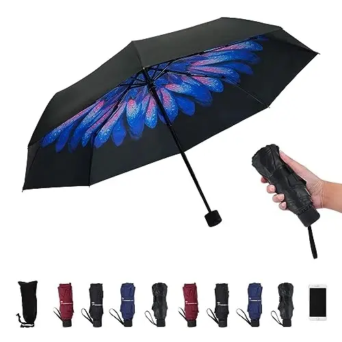 SY COMPACT Travel Umbrella - Lightweight Portable Mini Compact umbrellas-Factory outlet shop - SY