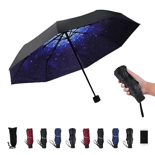 SY COMPACT Travel Umbrella - Lightweight Portable Mini Compact Umbrellas-Factory Outlet Shop 