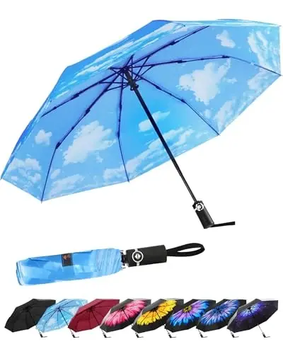 SY COMPACT Travel umbrella Automatic Windproof Stick umbrellas-Factory Store - SY COMPACT