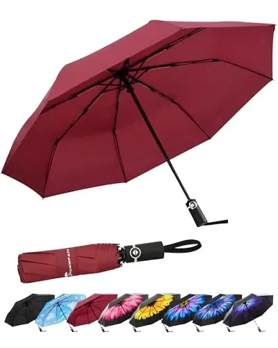 SY COMPACT Travel Umbrella Automatic Windproof Umbrellas - Factory Store - 1