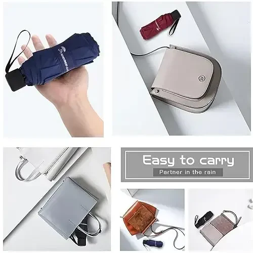 SY COMPACT Travel Umbrella - Lightweight Portable Mini Compact Umbrellas-Factory Outlet Shop - 6