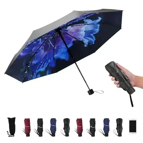 SY COMPACT Travel Umbrella - Lightweight Portable Mini Compact Umbrellas-Factory Outlet Shop - 1