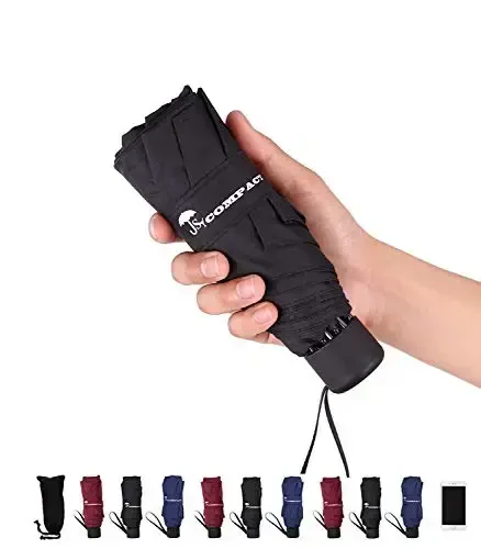 SY COMPACT Travel Umbrella - Lightweight Portable Mini Compact Umbrellas - Factory Outlet Shop - SY COMPACT