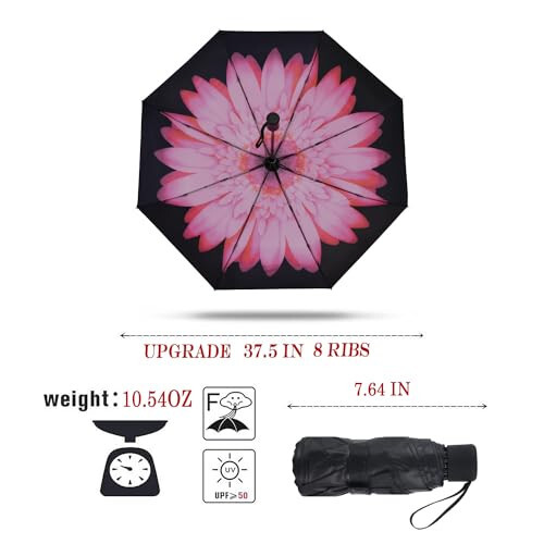 SY COMPACT Travel Umbrella - Lightweight Portable Mini Compact Umbrellas - Factory Outlet Shop - 2