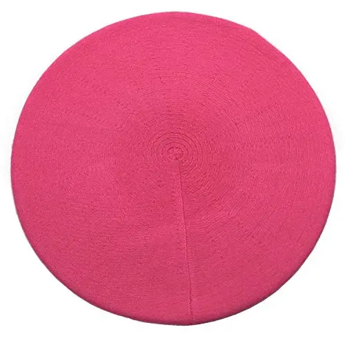 Sydbecs CasModazoneere Beret Hats for Women Girls, Reversible French Berets Hat Solid Color Style - 2