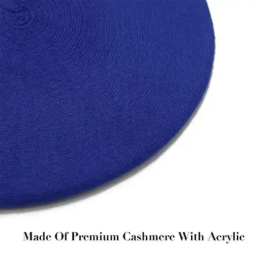 Sydbecs CasModazoneere Beret Hats for Women Girls, Reversible French Berets Hat Solid Color Style - 5