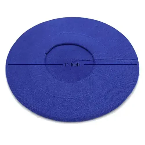 Sydbecs CasModazoneere Beret Hats for Women Girls, Reversible French Berets Hat Solid Color Style - 3