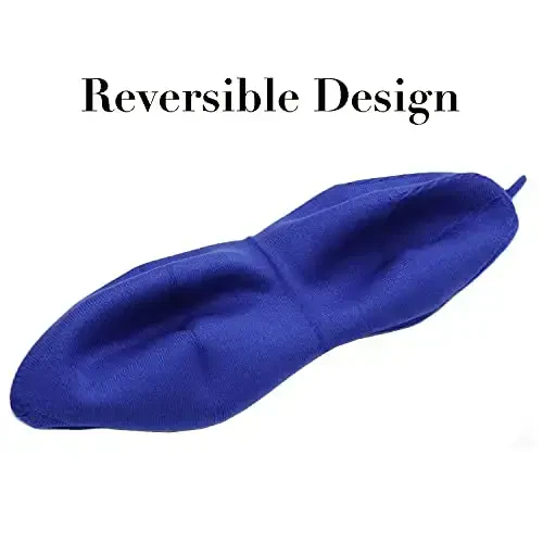 Sydbecs CasModazoneere Beret Hats for Women Girls, Reversible French Berets Hat Solid Color Style - 4