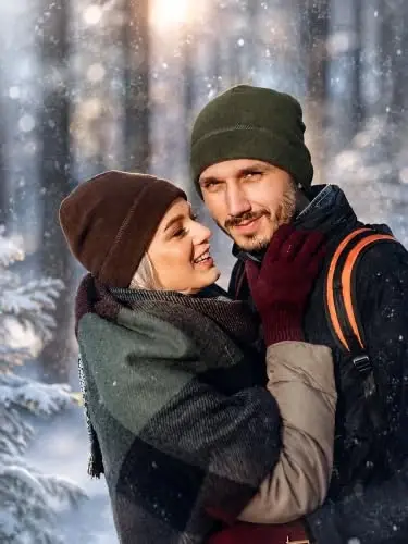 Syhood Winter Warm Skull Cap Soft Fleece Beanie Hat Thick Windproof Watch Cap Skiing Outdoor Warm Colored for Men Women - 6