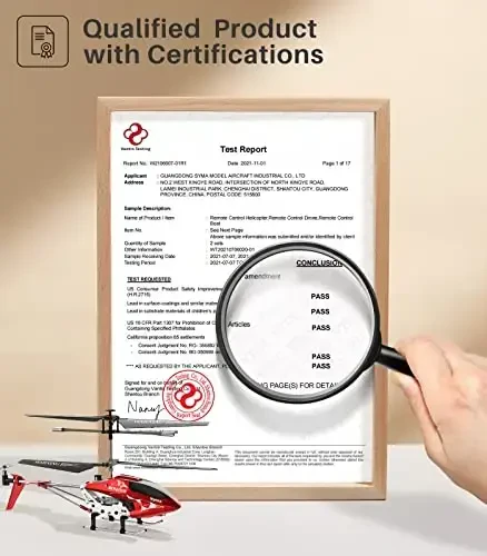 SYMA S107H-E RC Helicopter for Kids 8-12, Remote Control Helicopter with Altitude Hold, One-Key Take Off/Landing, 2 Speed Modes, and 2 Batteries for 16 Mins Flight Time - 6