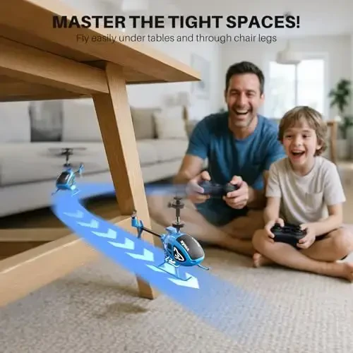 SYMA Remote Control Helicopter, Mini RC Helicopter for Kids with Altitude Hold, One-Key Take Off/Land, Toy for Boys Girls Beginners Indoor Flying Fun - 3