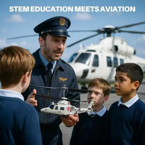 SYMA Remote Control Helicopter - S53H Rescue RC Helicopters with Upgraded Protection System, Lifelike Simulation, Easy to Fly, Educational Toy & Gift for Boys Girls Beginners - SYMA (1)