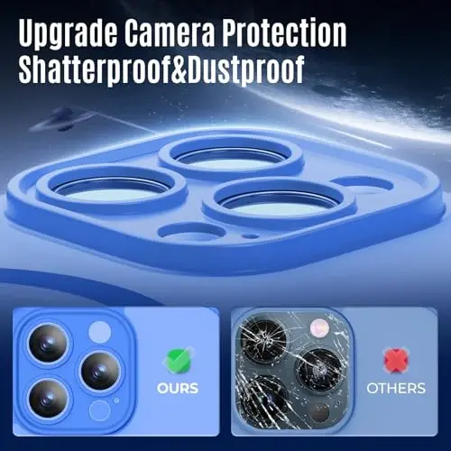 Symcele Designed for iPhone 12 Pro Case, Compatible with MagSafe, with Privacy Screen Protectors X2, [Camera Protection] [15FT Military Drop Protection] Shockproof Phone Case, 6.1