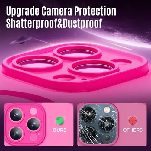 Symcele Designed for iPhone 12 Pro Max Case, Compatible with MagSafe, with Privacy Screen Protectors X2, [Camera Protection] [15FT Military Drop Protection] Shockproof Phone Case, 6.7