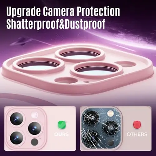 Symcele Designed for iPhone 12 Pro Max Case, Compatible with MagSafe, with Privacy Screen Protectors X2, [Camera Protection] [15FT Military Drop Protection] Shockproof Phone Case, 6.7