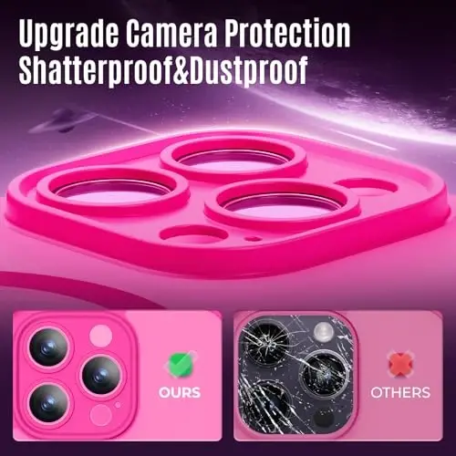 Symcele Designed for iPhone 14 Pro Case, Compatible with MagSafe, with Privacy Screen Protectors X2, [Camera Protection] [15FT Military Drop Protection] Shockproof Phone Case, 6.1